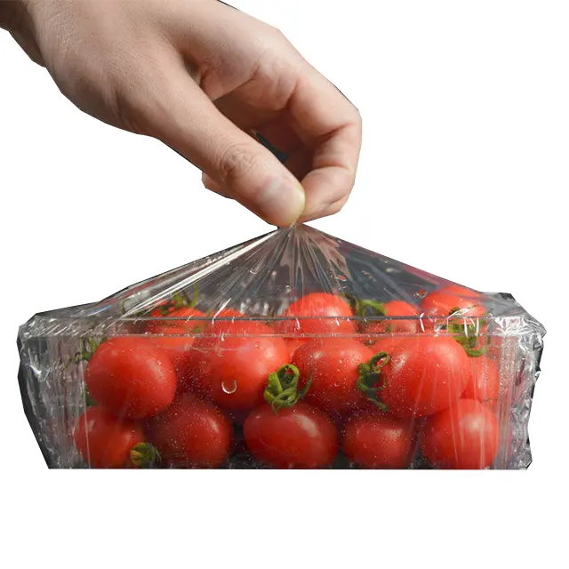 Food Grade Plastic Rolls Stock Wrapper Sachet Transparent Roll Plastic Film Suitable For Candy Nuts Food Flexible Packagi