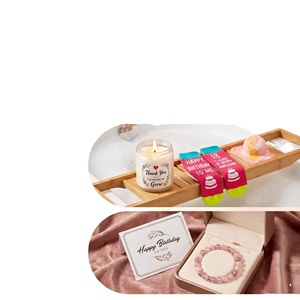 Coffret Cadeau Luxe 18ème Anniversaire pour Filles Prêt à Offrir – Kit Spa Personnalisé avec Gobelet Imprimé UV, Bougie, Chaussettes et Bracelet - Product Image 3