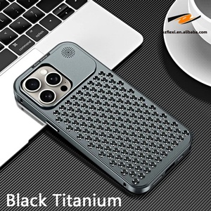 Custodia per telefono con dissipazione del calore del lavandino cavo di raffreddamento in metallo per iPhone 15 14 Pro Max fragranza Cover rimovibile per iPhone 13 12 Pro - Product Image 2