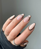 Vente en gros de faux ongles en acrylique de luxe faits à la main, forme ballerine ou cercueil personnalisée, 10 pièces/boîte, pour salon de manucure et usage professionnel