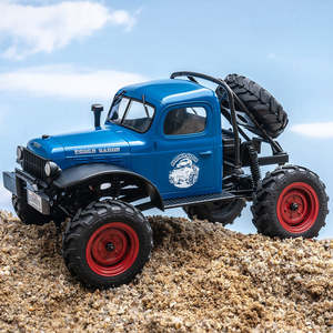 FMS 1/24 FCX24 Power Wagon <span class=keywords><strong>V2</strong></span> RTR RC Crawler Toy 4X4 avec essieu <span class=keywords><strong>portail</strong></span> Engrenages métalliques et lumières LED 2.4G Radio Controlled Car Toy - Product Image 3
