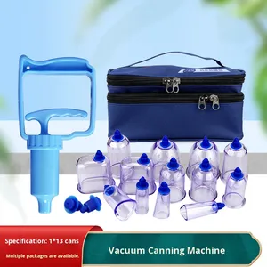 Alat Bekam Vakum 13 Kepala Portabel Terapi Jantung Korea/Anti-Stasis Kelas I untuk Penggunaan Tubuh - Product Image 1