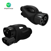 Nouvel adaptateur GBT CCS2 pour Tata Nexon EV, Curvv, Harrier EV, recharge rapide DC 300A 300KW, borne de recharge haute puissance WrightCharge