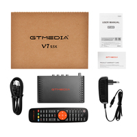 GTMEDIA V7 S5X HD Récepteur satellite DVB-S/S2/S2X H.265 4K Prêt BISS Auto Roll USB PVR WiFi & Unicable Support Multi-Language