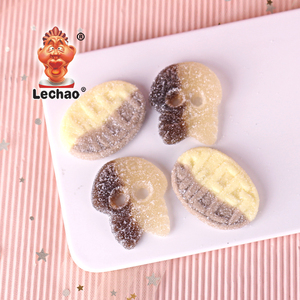 New Arrival Private Label Halal Sweets <strong>Sugar</strong> Coated Gummy Skulls <strong>Candy</strong> Bulk Custom Confectionery <strong>Candy</strong> for Halloween - Product Image 2