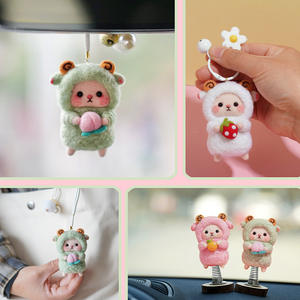 Haute qualité jouet créatif <span class=keywords><strong>laine</strong></span> mignon mouton feutre tissu Poke <span class=keywords><strong>laine</strong></span> feutrage Kit bricolage matériel paquet aiguille feutrage Kit pour la maison - Product Image 3