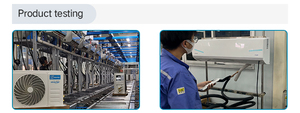 เทคโนโลยีเครื่องปรับอากาศแบบแยกส่วนที่ได้รับการรับรองมาตรฐาน CE ขนาด 9000-24000 BTU ครอบคลุมทุกช่วงขนาด ประหยัดพลังงานระดับ Energy Star เหมาะสำหรับโรงแรมและบ้านพักอาศัย พร้อมเทคโนโลยี Variable Frequency - Product Image 6