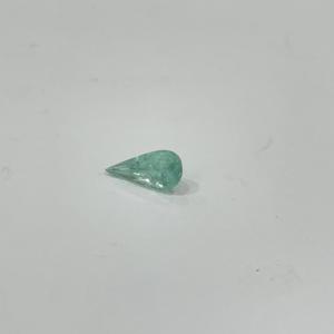 Pierre précieuse naturelle rare en tourmaline Paraiba, taille goutte d'eau, transparente, minérale, pour la fabrication de bijoux fins - Product Image 5