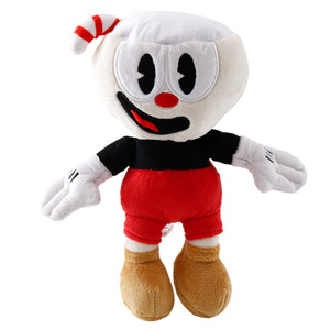 Peluche Cuphead, <span class=keywords><strong>Mugman</strong></span> le Calice, Jouets en Peluche, Boss Démon, Roi Dice, Poupée pour Enfants, Cadeau de Noël - Product Image 2