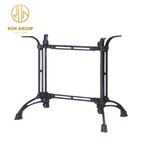 Base de <span class=keywords><strong>table</strong></span> à manger en <span class=keywords><strong>marbre</strong></span>, meuble de <span class=keywords><strong>bistrot</strong></span> noir de conception classique pour restaurant pieds de <span class=keywords><strong>table</strong></span> de bar en <span class=keywords><strong>fonte</strong></span> robuste - Product Image 5