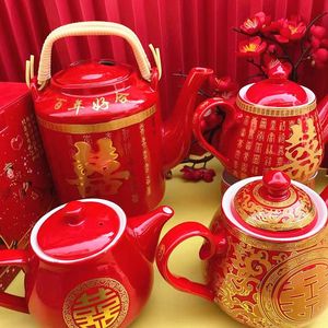 Thiết Kế Mới Truyền Thống Trung Quốc Tùy Chỉnh Ly Cưới Nếm Trà Đặt Trung Quốc Đám Cưới - Product Image 2