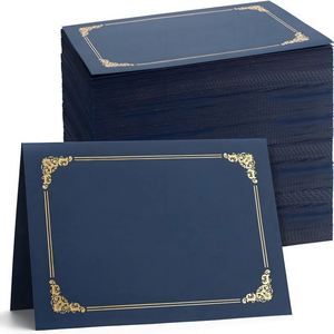 Dossier de présentation en papier personnalisé avec logo d'entreprise pour dossiers et cartes de visite - Product Image 2