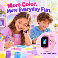 Montre connectée pour enfants Hongmed L15 4G avec GPS, caméra, écran tactile IPS, étanche IP67, carte SIM, système d'exploitation Android, autonomie de la batterie jusqu'à 4 jours