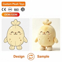 Jouet Mascotte en Peluche Polyester Personnalisé, Animal en Peluche Doux sur Mesure, Fournisseur OEM en Gros, Cadeaux Promotionnels d'Entreprise