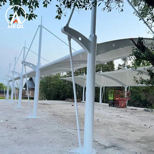 หลังคาโครงโลหะสำหรับจอดรถเต็นท์จอดรถแบบตั้งได้โครงสร้างแข็งแรง - Product Image 6