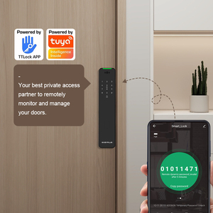 Nueva Cerradura Inteligente con Contraseña, Tarjeta, Llave, Wifi, Aplicación TUYA, Reconocimiento Facial, Cerraduras Inteligentes KX3 - Product Image 2