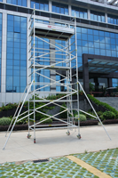 Offre Spéciale échafaudage en aluminium d'échelle de système d'échafaudage de 6m 8m 12m pour la plate-forme de tour de construction