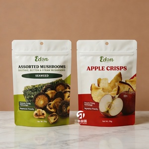 Bolsa de Embalaje Personalizada con Impresión Digital para Frutas y Verduras Secas, Reutilizable, con Cierre, para Frutas Crujientes, MOQ Bajo, Tipo Stand-Up - Product Image 1