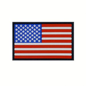High Quality Laser Cut Silicone Custom Nation <b>Tags</b>, Raised Embossed Logo Patches for Garment Branding - Product Image 1
