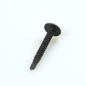 Vis à tête cylindrique noire durable, à empreinte Phillips, avec large surface de roulement pour le fixation de revêtements et de bardages sur les ossatures métalliques - Product Image 3