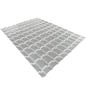 Neue 3D-Form-Metallbedachungsplatten-Schneidemaschine, Beliebte Glasierte Dachziegel-Kaltwalzformmaschine, PLC-Gesteuert, Lange Lebensdauer - Product Image 2