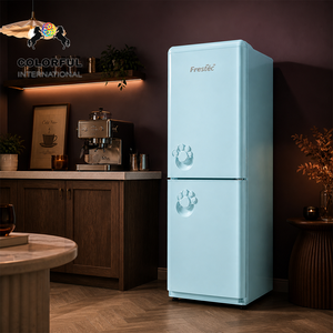 Mini-réfrigérateur électrique à faible consommation d'énergie, ultra silencieux, avec double porte réversible, pour la maison, l'hôtel et le bureau - Product Image 1