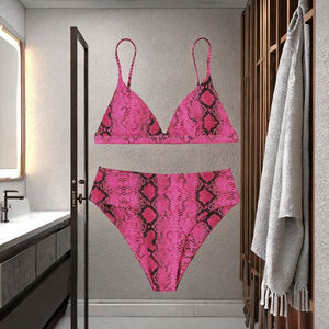 Nuevo Conjunto de Bikini Sexy para Mujer, Traje de Baño Sólido para Adultos, Venta al por Mayor con Tela Especial, Bikinis y Ropa de Playa - Product Image 3