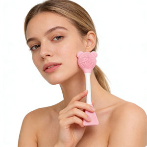 Cepillo Facial de Silicona para el Hogar, con Espátula, para Limpieza Profunda y Exfoliación, Impermeable y Portátil, Manual - Product Image 5