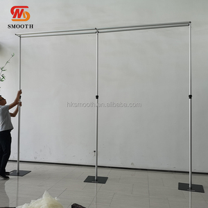 Support de toile de fond réglable en aluminium pour mariage, idéal pour les murs floraux - Vente en gros - Product Image 5