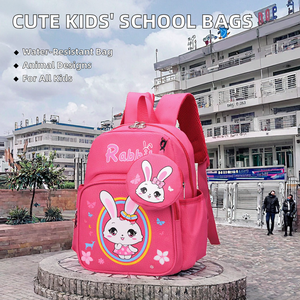 <span class=keywords><strong>Zaino</strong></span> Impermeabile con Stampe di Animali in Stile Cartone Animato, Carino Coniglio e <span class=keywords><strong>Dinosauro</strong></span> per Bambini e Bambine, Uso per Asilo e Scuola Primaria - Product Image 3