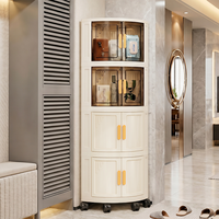 Boîte de rangement multi-usages pour espaces étroits, armoire de rangement mince pour réfrigérateur et salle de bain, organisateur gain de place sur roulettes