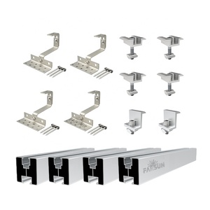 FarSun Riel de aluminio PV Sistema de montaje en techo Rieles solares para paneles - Product Image 6