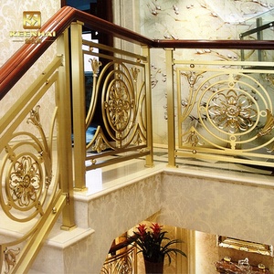 Nouveau design <span class=keywords><strong>d</strong></span>'intérieur, balustre sculpté, <span class=keywords><strong>rampe</strong></span> <span class=keywords><strong>d</strong></span>'<span class=keywords><strong>escalier</strong></span> <span class=keywords><strong>d</strong></span>écorative en <span class=keywords><strong>aluminium</strong></span> pour maison ou bureau élégant - Product Image 6