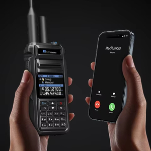 วิทยุสื่อสารแบบมือถือ IP67 กันน้ำ รุ่นโหมดคู่ รองรับ 4G ระดับโลก คลื่นความถี่ UHF ระยะการสื่อสาร 5000 กม. โทรเดี่ยว - Product Image 1