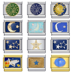 Braccialetto italiano fai da te 9mm rilascia la tua creatività mostra te stesso - Product Image 3