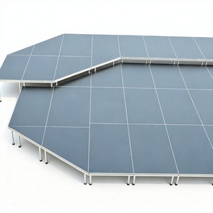 Aluminum Stage Deck Adjustable Leg Modular Stage for Show Exhibition - Product Image 1