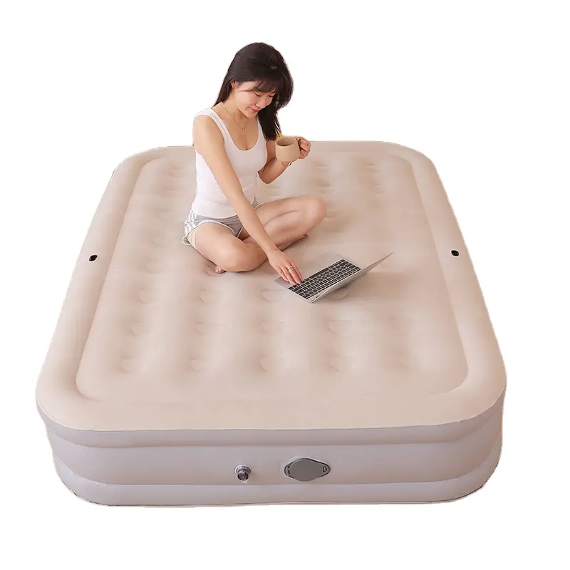 Cắm trại Nệm tự bơm hơi ngủ pad tự chân Báo Chí Inflatable pad không khí nệm cho Backpacking đi du lịch