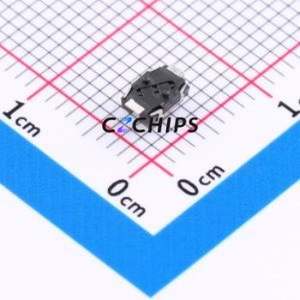 K2-1807SA-B4DW-06 Tactile Switch SMD Switch Single Pole Single Throw Round Button 2.5N Vertical Mount - Product Image 2