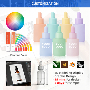 Flacone in Vetro Vuoto per Fondotinta Liquido da 30ml e 50ml con Pompa, Vendita all'Ingrosso - Product Image 6