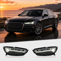 Kit de conversion de phares 12V 6000K pour Audi A6/S6/C7 2012-2018, boîtier ABS robuste, Plug+Play, remplacement automobile