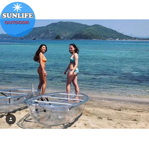 <strong>Double</strong> Seat <strong>Clear</strong> <strong>Kayak</strong> Transparent Canoe Crystal Boat Glass <strong>Bottom</strong> <strong>Kayaks</strong> for Water Sport Tandem <strong>Kayak</strong> - Product Image 5