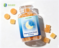 Suplemen Permen Kunyah Magnesium Kompleks Vegan Label Pribadi OEM, Magnesium Sitrat dengan Absorpsi Tinggi untuk Tidur