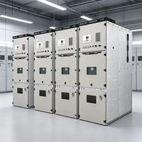 Armoire de commutation moyenne tension 12KV KYN28 12A, boîtier en acier IP4X, pour alimentation électrique intérieure de complexe commercial