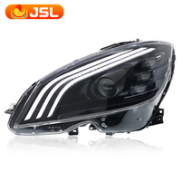 Phares de Style Automobile à LED W204 2007-2010 pour C200 C300 avec Bi-Xénon HID et Clignotant Dynamique DRL