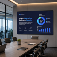 Panel de Pantalla LED para Conferencias LEDTAO 4K HD para Mostrar Texto y PPT con Precisión, Pantalla LED Interior de Fácil Instalación para Distribuidores
