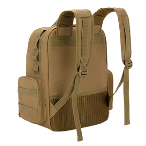 Tactical Waterproof <b>Tool</b> <b>Backpack</b> Heavy-Duty Padded Shoulder & Waist Support 20-24 Pockets 100 lb Capacity Khaki - Product Image 5