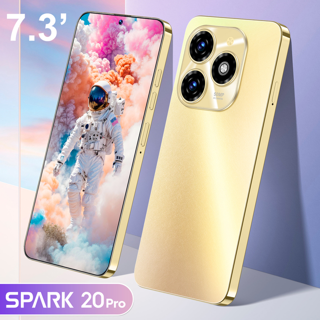 2026 New Tecno Cellphones Spark Mobile Phone 4G Spark 3+32GB Smartphone with Fast Charging HD Screen Resolution