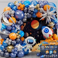 Kits d'arche de guirlande de ballons spatiaux en gros pour la décoration de fêtes, mariages, baby showers et événements