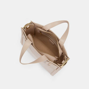 Bolso de mano de cuero genuino para mujer, bolsa de mano de alta calidad, bandolera de hombro, proveedor de fabricación China - Product Image 4