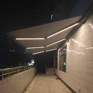 Toldo Retráctil Motorizado <span class=keywords><strong>de</strong></span> Aluminio, Resistente, <span class=keywords><strong>para</strong></span> Jardín o Techo, con LED, Caja Completa, Automático - Product Image 3